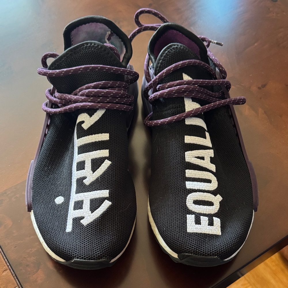 Authentic 2018 Pharrell x Adidas NMD Human Race Trail 'Equality - box included